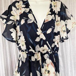 Paradiso Romper Dress with  shorts!  size M